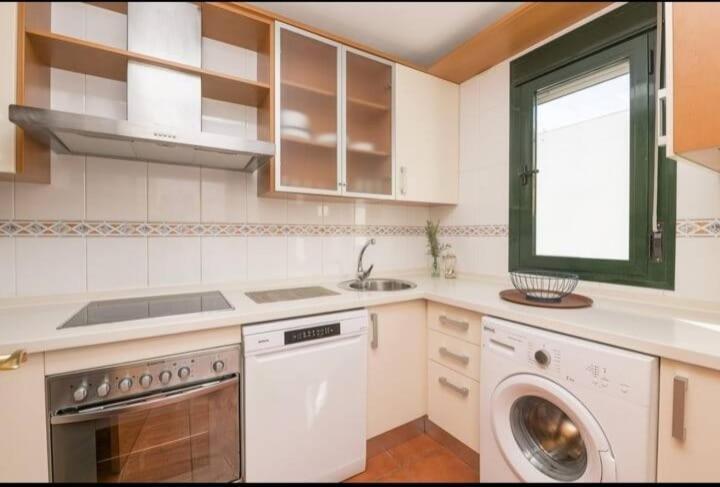 Apartamento Playa La Barrosa Chiclana de la Frontera Bagian luar foto