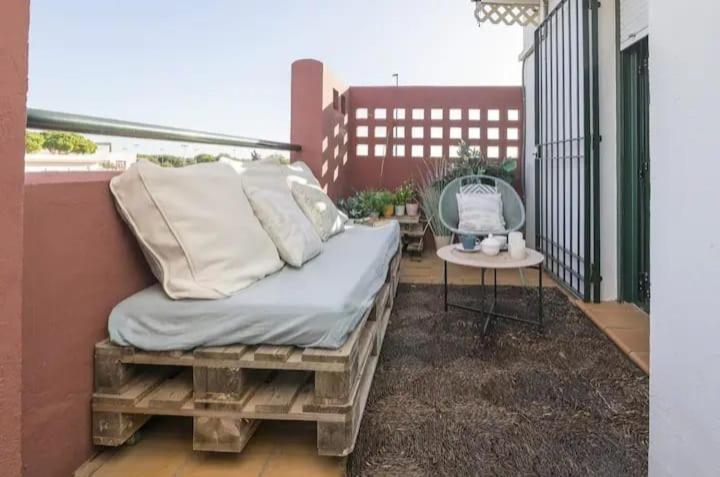 Apartamento Playa La Barrosa Chiclana de la Frontera Bagian luar foto